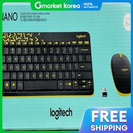 Logitech | (งesture นวโปง) Logitech MK240 NANO ชดคอมโบไรสายขนาดกะทดรด สดำ