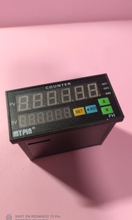 ❗蝕賣/不設退貨、全新貨品、Mypin(FH8-6CRRB)MYPIN自動控制計數器FH8-6CRRB繼電器輸出90-260V AC/DC 6位元LED顯示長度計數器、實物圖片(只此一件)