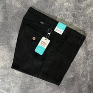 DILLCA Celana Panjang Pria Chino Kanvas model Reguler Non-street Kualitas Premium Cardinal Cream