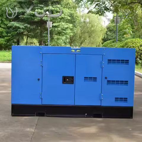 10kw 20kw 30kw 50kw 15kva 20kva 40kva 50kva Diesel Electric Generator 1/3 Phase Water Cooled Diesel 