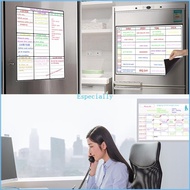 ESP Magnetic Whiteboard Calendar for Fridge Weekly Planner Whiteboard Magnetic Fridge Calendar Famil