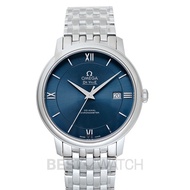 Omega De Ville Prestige Co-Axial 39.5 mm Automatic Blue Dial Steel Men s Watch 424.10.40.20.03.001