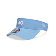 New Era หมวกรุ่น AUSTRALIAN OPEN PERFORMANCE SUNWASH BLUE VISOR CAP