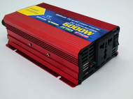 Car Power Inverter 1000Watt/2000 Watt Mobil Pure Sine Wave DC 12V 24V AC 220V Mengubah Arus Listrik 