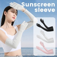Outdoor Cycling Gloves Silk Hand Protection Ice Arm Sun Socks Arm Sun Socks Gloves
