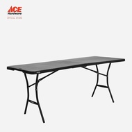 ♞Lifetime 6ft. Rectangular Folding Table - Black