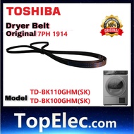ORIGINAL TOSHIBA DRYER BELT TD-BK110GHM(SK) / TD-BK100GHM(SK) 7PH1914 BK110 BK100  BELT BK110GHM BK1