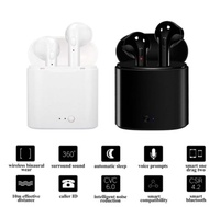 Super Hot i7S TWS Double Bluetooth Earphone Wireless Earbuds + Charging Box For smart phone(free gift)
