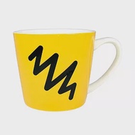 【日本正版授權】蠟筆小新 陶瓷 馬克杯 275ml 咖啡杯 野原新之助 - 黃色款