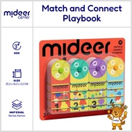 Mideer Match and Connect Playbook Mainan Edukasi Early Education Toys Anak Laki Laki Perempuan 3th+