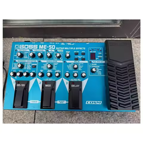 90% New Jelo Boss ME-50 Second-Hand Multi-Effects Pedal Accessory for Musical Instruments Guitar Pro