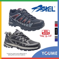 AXEL MA-9821-9822 Men Lace Up Hiking Trekking Outdoor Shoes Grip Traction Plus Big Sizes