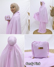 [READY SIAP KIRIM] MUKENA TAVVA / MUKENA TRAVELING DEWASA 2 IN 1