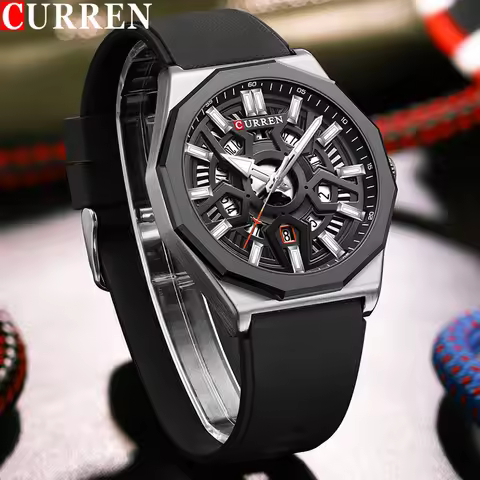 CURREN Men Watch Top Brand Luxury Original Business Waterproof Calendar Male Clock Sport Business Qu