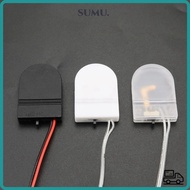 SUMU 1/2/5pcs CR2032  Cover 3 Colors With ON/ Switch 3V Battery Storage Box
