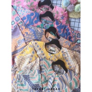 Kurung Kedah Batik Pastel/Baju Kedah/Baju Raya 2021/Baju Batik pastel/Baju Opah/Baju Kedah Viral/Baju Kurung Batik
