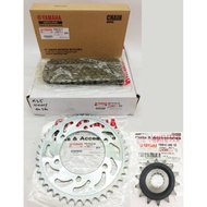 New Yamaha R25 Set Sprocket + Chain Kit Rantai