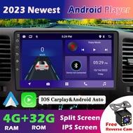 [4G+32G IOS Carplay] Android 12 Quad Core Car Radio Double Din Android Player Support GPS WIFI Split Screen