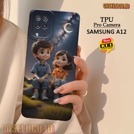 HP Latest Samsung A12 Phone Case - Couple Fashion Case - Samsung A12 Case - Samsung A12 Phone Soft C