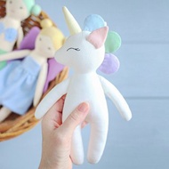 數碼 PDF獨角獸娃娃縫紉花樣