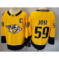 NHL Hockey Jersey Hockey Jersey Hockey Jersey Predators Home Hockey Jersey Embroidered American Long