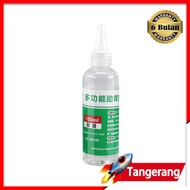 100ML Flux Cair Flux Solder Stainless Steel Perekat Solder Nikel Seng Baterai Kabel Nickel Nikel Bes
