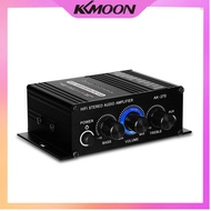 AK270 Mini Audio 2-Channel Stereo Power Amplifier - Portable Sound Amplifier AUX Input Speaker Amp  