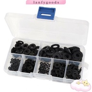 LANFYGOODSS 350pcs Washer Assortment Kit Home Improvement Gasket Hardware M2 M2.5 M3 M4 M5 M6 M8