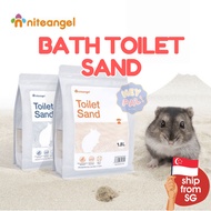 Niteangel Blue Orange Label Hamster Bathing Toilet Sand for Small Animals