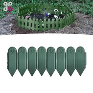[Baosity] Decorative Garden Fence with Stake, Detachable, Waterproof, Lightweight, with Border for F