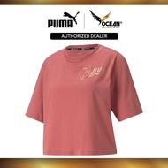 Puma Women's Moto Tee Training T-shirt - Mauve Wood 52110525