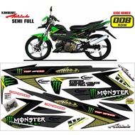 KAWASAKI Body sticker athlete'skawasaki striping athlete decal premium athlete'skawasaki