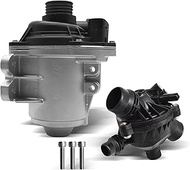 WFLNHB Electric Engine Water Pump Bolts and Thermostat 11537549476 Replacement for BMW E88 E90 F01 1