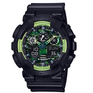 Casio G-Shock GA-100LY-1A Sporty Illumi Series Watches - Black / One Size Mens Watch for Men