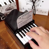 In 2024, Jay Chou, Jacky Xue, can play the piano, desk calendar, mini piano calendar, tabletop, Jay music, peripheral tabletop, tabletop, birthday gift