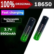 New 18650 9900mAh 3.7V Lithium Ion High Capacity Rechargeable Battery for Flashlight Lithium Rechargeable Battery