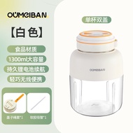 เครื่องปั่นผลไม้พกพา 1300ml ไร้สาย ขวดปั่นผลไม้พกพา ไร้สาย 1300ml ปั่นละเอียด ปลอดภัย