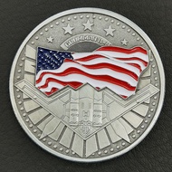 American B-2 Bomber Commemorative Badge Challenge Coin Creative Gift Gift Boyfriend Small Gift Craft