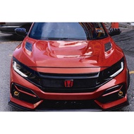 HONDA CIVIC FC/FK7 JS RACING HALF CARBON BONNET