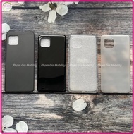 Sharp Aquos Sense 4/ Sense 5G/ Sense 4 Lite/ Sense4 Basic/ Sense 6 (SH-52B) case, black plastic and 