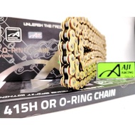 415H AJI RACING O-RING GOLD CHAIN ORING SPROCKET CHIAN [ 132L / 138L]