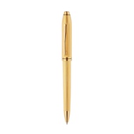CROSS Townsend Diamond Pattern Ballpoint Pen 23K Gold Plate NAT0042-77