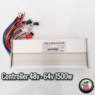 Controller 48v 60v 64v 1500w kontroler sepeda listrik motor listrik molis universal sparepart