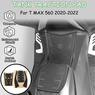 Motorcycle Accessories Anti Slip Tank Pad Stickers Side Gas Tank Pad Knee Grip Decals Protection For Yamaha TMAX560 MAX 560 2020 2021 2022