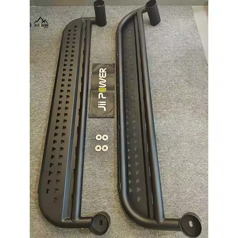 5doors Jimny Steel Side Steps Running Boards for Suzuki Jimny 2023 2024 4 Door