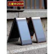 Brand New Samsung/Samsung SM-W2019 High-End Business Flip Foldable Smartphone 4G Heart Series World