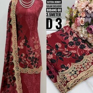 Kain Pasang Sutera Dobby Sulam