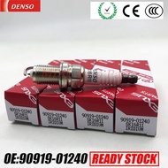 ปลั๊กหัวเทียนไฟฟ้าอิริเดียม90919-01240 SK16R11เทียนไขในรถ4ชิ้น/ล็อตสำหรับ SK16R-11โตโยต้า9091901240