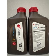 IDEMITSU IRG 7 10W-40 MA2 LATEST TECHNOLOGY FULLY SYNTHETIC MINYAK ENJIN MOTOR 100% GENUINE MONEY BA