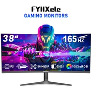 FYHXele 38inch ultrawide monitor 100%RGB curved computer monitor 4K 75/165Hz IPS gaming monitors Ele